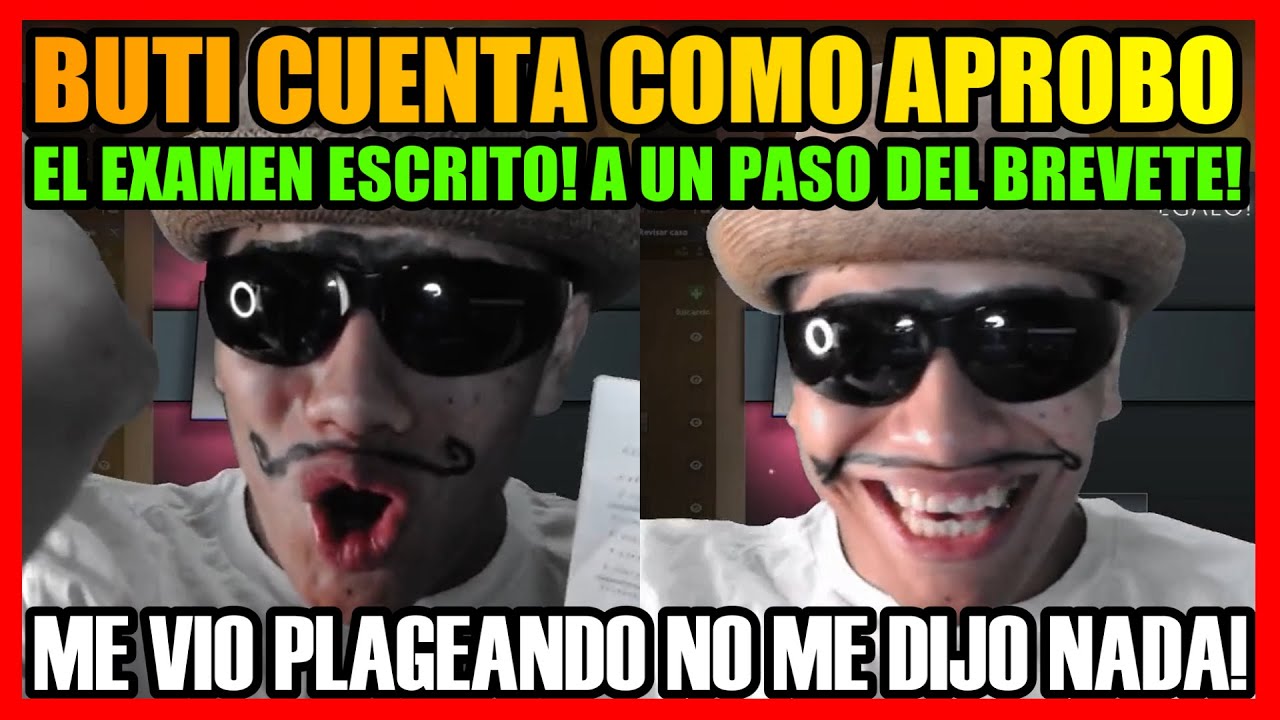 BUTI CUENTA COMO APROBO SU EXAMEN ESCRITO DE LICENCIA DE CONDUCIR!🤣KGUE DE RISA!|BUTI CUENTA CUENTOS