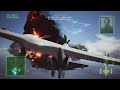 エースコンバット7 自衛隊塗装風F-35C ライトニングⅡ 巨鳥アーセナルバード撃墜 ミッション19 Ace Combat 7