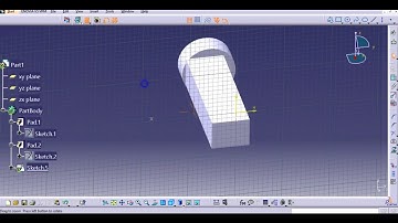 Catia V5  Part Design  Sketcher  Visualization