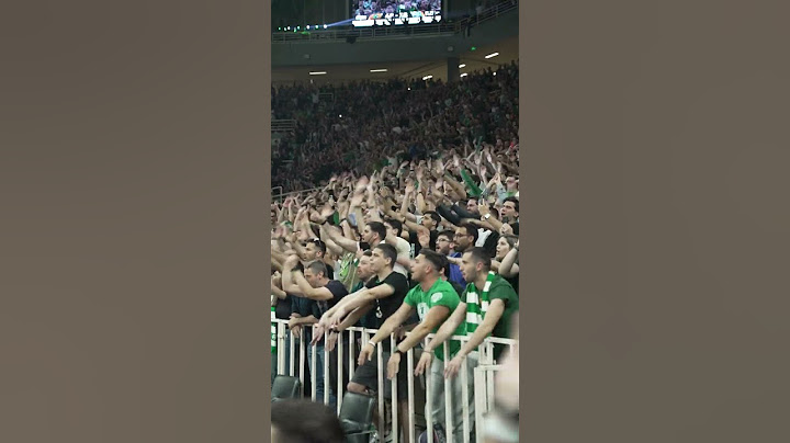 PAO Power | Panathinaikos BC OAKA Choreo | Enjoy the atmosphere during Euroleague Playoffs 2024
