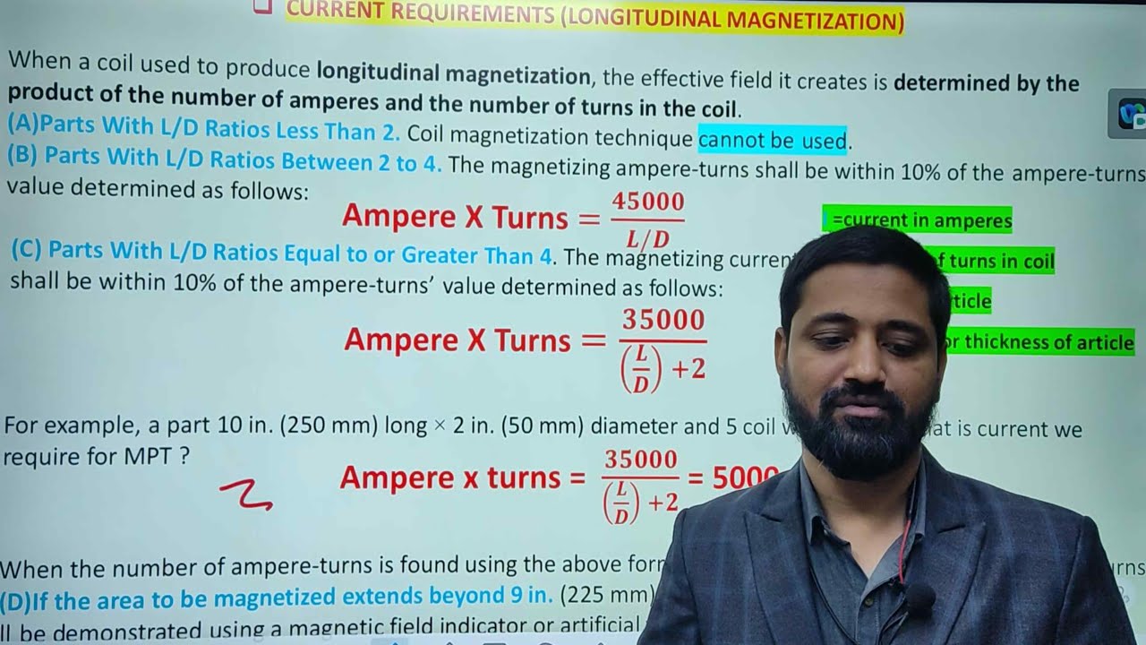 Current requirements for particle testing (HINDI/ENGLISH
