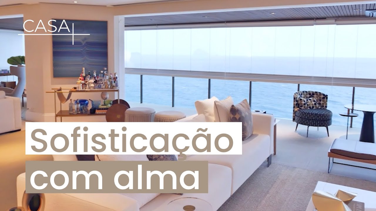 Apartamento DOS SONHOS de frente para o MAR no RIO DE JANEIRO