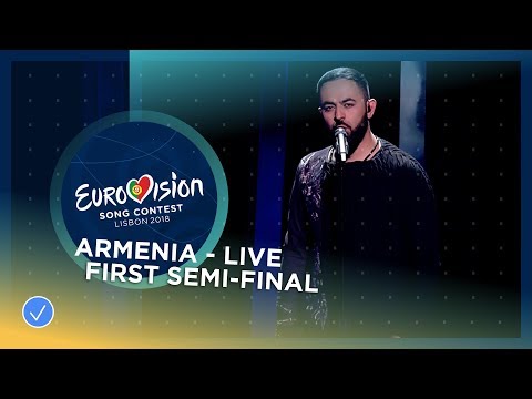 Sevak Khanagyan - Qami - Armenia - LIVE - First Semi-Final - Eurovision 2018