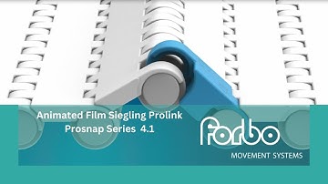 Animated Film Prosnap Systems for Siegling Prolink Series 4.1