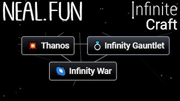 How to Get Infinity War in Infinite Craft | Make Infinity War in Infinite Craft