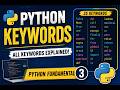 Python Keywords. | Python Fundamental 3