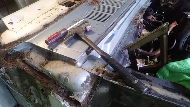 1965 Mustang Cowl Removal--Part 1