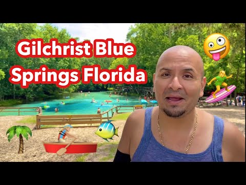 Nacimiento de RIO Ocala Florida 💦 GILCHRIST BLUE SPRINGS 🇺🇸 Tour Parque