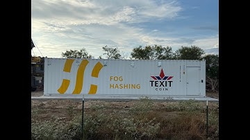 We Have Touch Down on the TexitCoin BC40 by Fog Hashing in Victoria Texas
