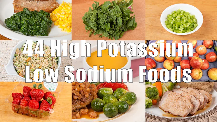 44 High Potassium Low Sodium Foods (700 Calorie Meals) DiTuro Productions