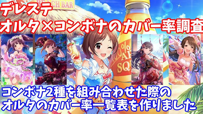 デレステ カーニバル向けレゾナンス編成の解説 Youtube