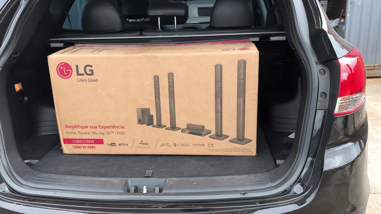 Home theater LG LHB655nw - YouTube
