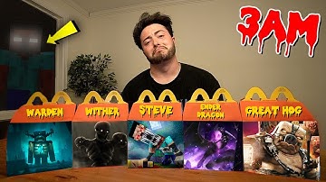 DO NOT ORDER ALL ADULT MINECRAFT HAPPY MEALS AT 3 AM!! (THEY CAME AFTER US)