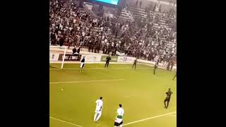 لاعبين منتخب الجزائري يحتفلون  بعلم فلسطين 🇩🇿❤️🇵🇸