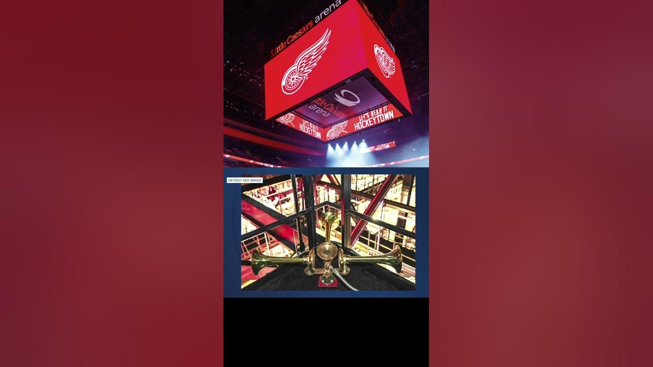 New, Classic Hockeytown Goal Horn Installed at Little Caesars Arena -  Ilitch Companies News Hub