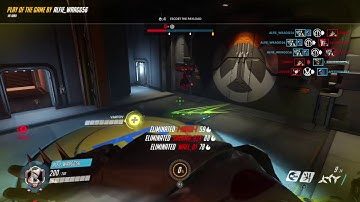 Genji Triple Kill 1 Slash (Gold in competitive