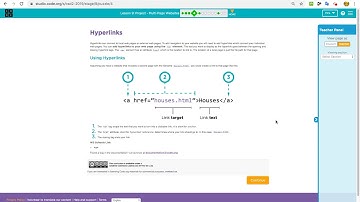 Part 2 Lesson 9: Project - Multi-Page Websites - Code.org Computer Science Discoveries