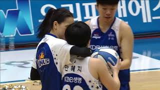 2017 WKBL 여자프로농구 - 74-68로 KDB생명 승리! + 오늘의 MVP 서덜랜드 인터뷰. 20171209