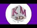 3d logo reveal  km 3d prints shorts