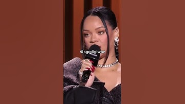 RIHANNA talk about her SUPERBOWL HALFTIME SHOW preparation‼️#shorts  #rihanna