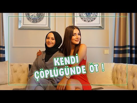 YENİ GELİN EVİ GEZİYORUZ. FEYZA HAKYEMEZ VE YENİ EVİ. KENDİ ÇÖPLÜĞÜNDE ÖT !