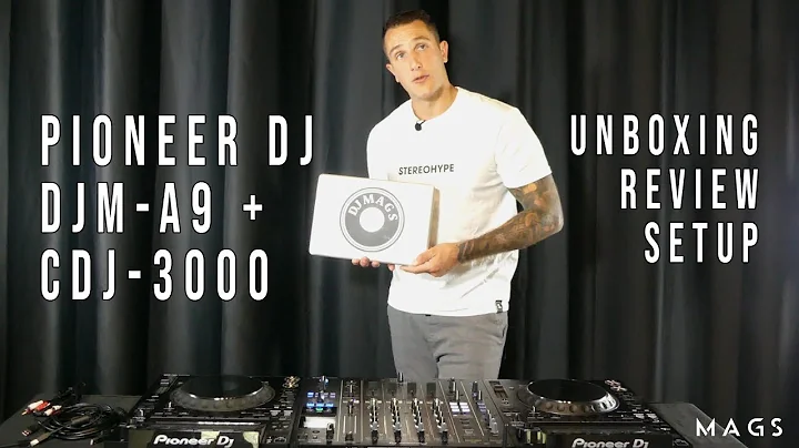 Pioneer DJ DJM A9 & CDJ 3000 Unboxing, Review and Setup Turorial
