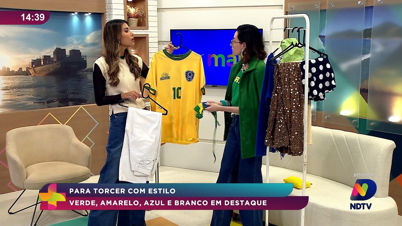 No clima da Copa: confira looks inspirados nas cores do Brasil