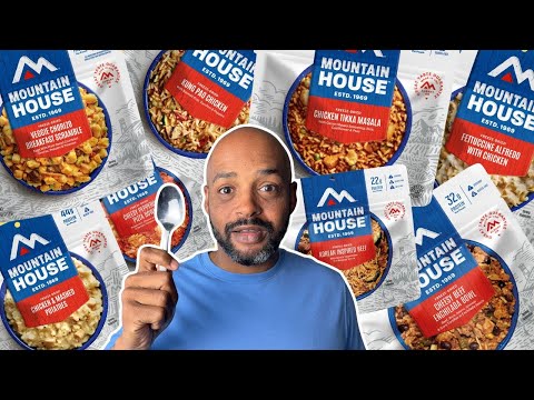 I'm tasting and ranking ALL these Mountain House freeze dried meals! - Camping Meals