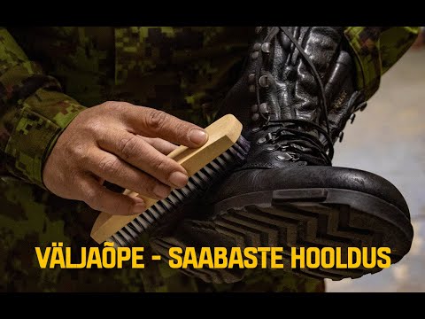 Väljaõpe - Kuidas hooldada saapaid