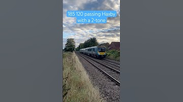 TPE Class 185 passing Haxby