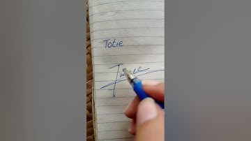 Totie name signature ideas and styles #namesignature