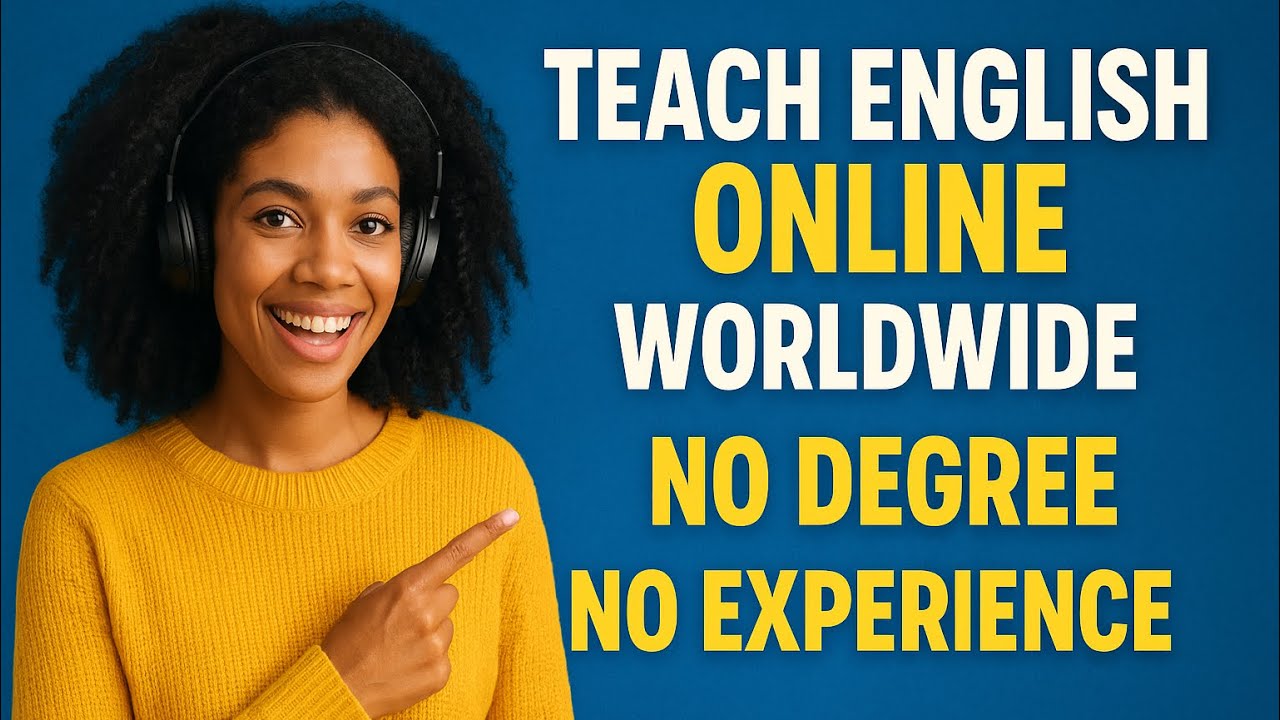 Work From Home Teaching English 🌍 | No Experience Needed!” - YouTube