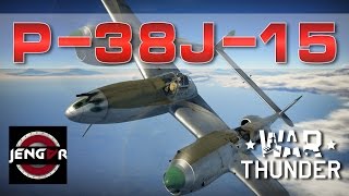 War Thunder Realistic: P-38J-15 Lightning [American Beauty]
