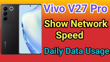 Vivo V27 Pro 5G Show Daily Data Usage kaise kare | How To Show Daily Data Usage Setting In Vivo V27