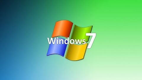 Flash back at the old Windows 7 Operating System Part 1 #techreview