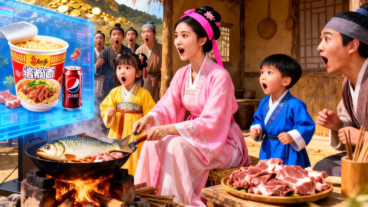 Revenant à une époque de famine,elle élève des enfants, s'enrichitréécrit le destin!