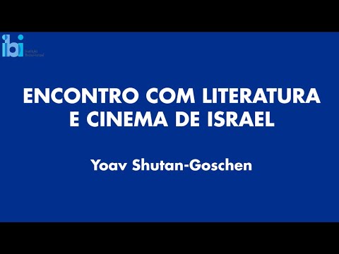 Yoav Shutan-Goshen debate cinema Israelense - Encontro com literatura e cinema de Israel no RJ