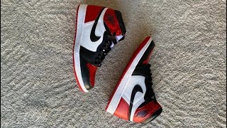 AJ1 Bred x Banned : Air Jordan 1 High Retro OG ‘Bred Toe’