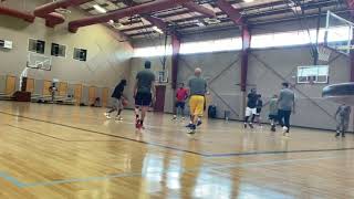 5 on 5 pick up games at the Ymca part one