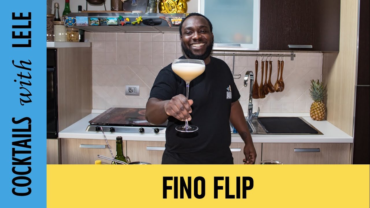 How to make a FINO FLIP with LELE | COCKTAIL with SHERRY