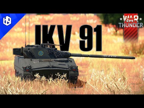 War Thunder | Swedish IKV 91 Gameplay | WIND OF CHANGE
