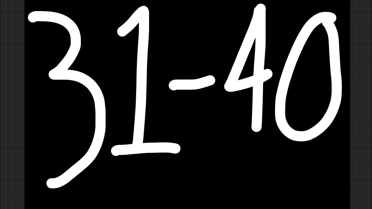 New Numbers Lore (31-40) - YouTube