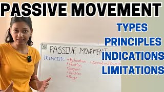 Passive Movement physiotherapy lecture | exercise therapy