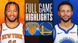 New York Knicks vs Golden State Warriors FULL GAME HIGHLIGHTS｜2023-24 NBA Season｜3/18 2024