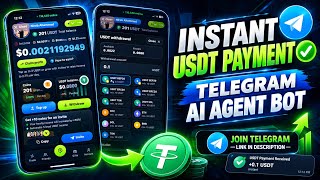 Telegram Novum AIAgent Bot Instan Payment 💸 | Earn USDT & Check Telegram Channel Link in Description