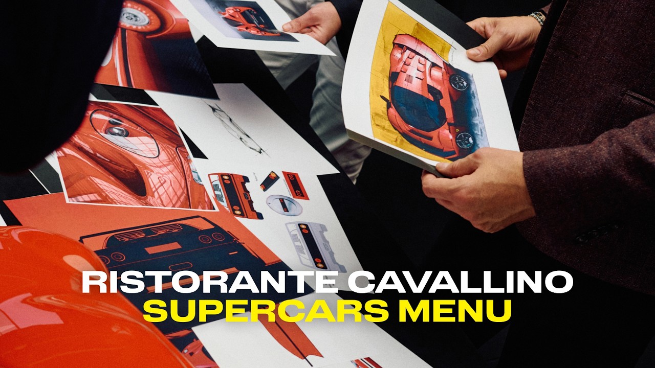 Ristorante Cavallino | Supercars Menu - YouTube