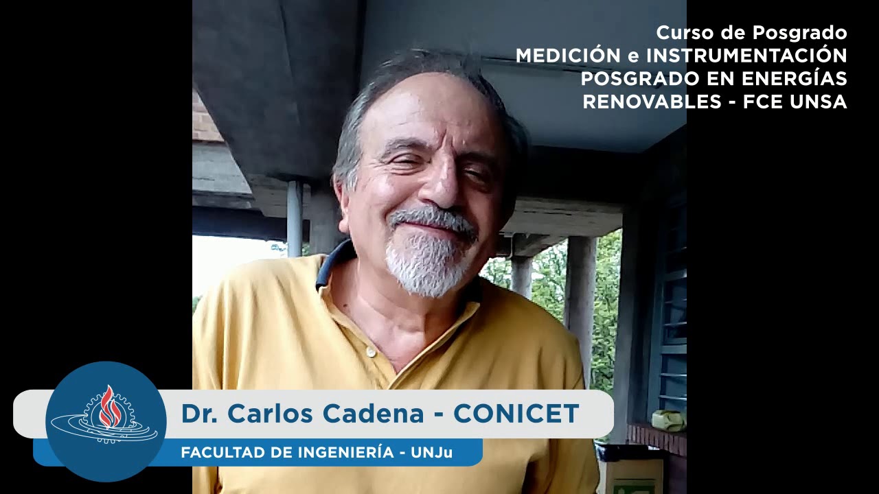 Dr. Carlos Cadena Posgrado en Energías Renovables YouTube