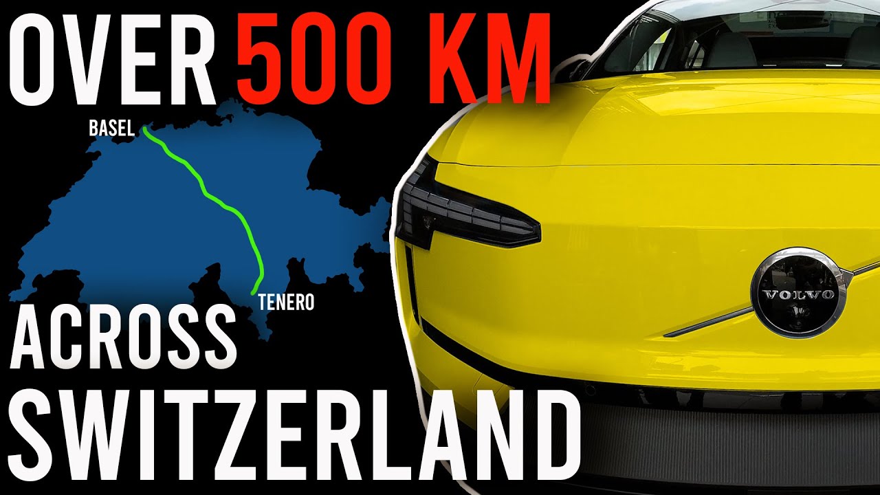 Volvo EX30 Single Motor Extended Range Swiss Long Range Test