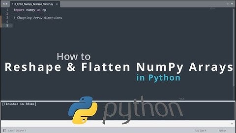 110. Numpy Arrays | reshape() and flatten() | Python Shorts for 2 mins | Learn with Ashok