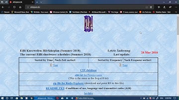 New A18 Schedules have been updated on Eibispace website